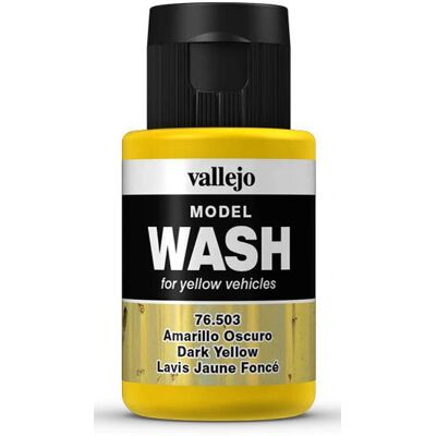 Vallejo Lavaggio Modello 35ml Giallo Scuro - Effetti di invecchiamento Vallejo Lavaggio Modello 35ml Giallo Scuro - Effetti di invecchiamento