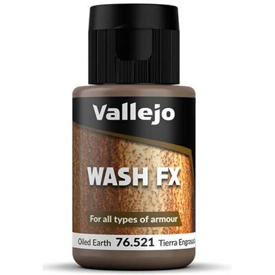 Vallejo Wash Modello Terra Olio - Colore Acrilico 35ml Vallejo Wash Modello Terra Olio - Colore Acrilico 35ml