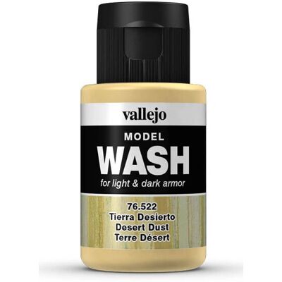 Vallejo Vernice Acrilica Marrone WASH 76522 - Prodotto di invecchiamento Vallejo Vernice Acrilica Marrone WASH 76522 - Prodotto di invecchiamento