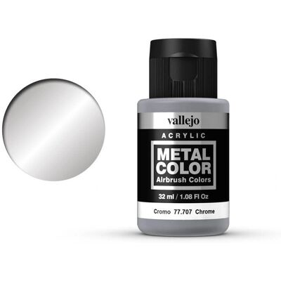Peinture Acrylique Metal Color Vallejo 32 ml Bouteille Grise - Peinture Acrylique - Publicité Peinture Acrylique Metal Color Vallejo 32 ml Bouteille Grise - Peinture Acrylique - Publicité