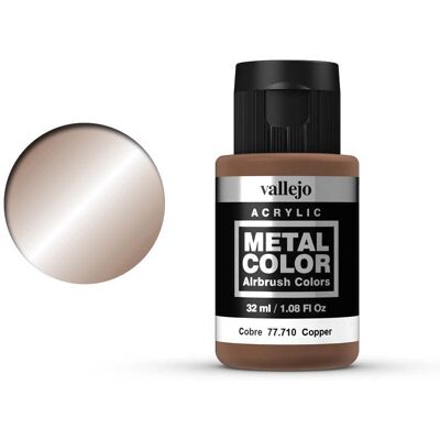 Tinta acrílica cobre Vallejo - Modelo & Aerógrafo - 32ml Tinta acrílica cobre Vallejo - Modelo & Aerógrafo - 32ml
