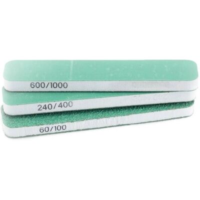 Vallejo T04001 - Ponceuse à double grain - Kit de ponçage - 3 pièces. Vallejo T04001 - Ponceuse à double grain - Kit de ponçage - 3 pièces.