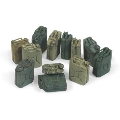 Vallejo Scenic Minis Zubehör - Deutscher Kanister-Set - 1:35 Maßstab Vallejo Scenic Minis Zubehör - Deutscher Kanister-Set - 1:35 Maßstab