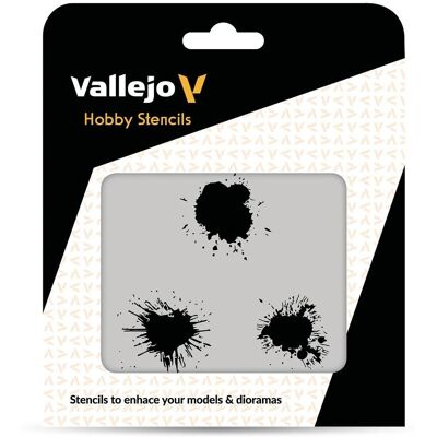 Vallejo Translucent Flexible Textur-Effekte - Schablonen Vallejo Translucent Flexible Textur-Effekte - Schablonen