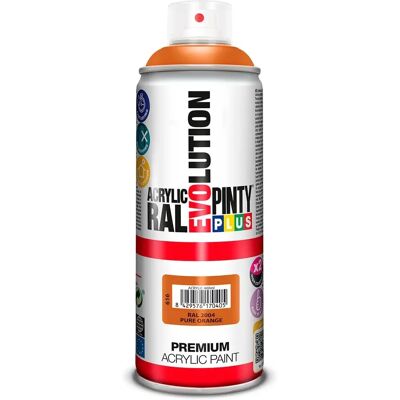 Pintyplus Evolution RAL 2004 400ml - Spraymaali - Nopea kuivuminen - Sopii kaikille pinnoille Pintyplus Evolution RAL 2004 400ml - Spraymaali - Nopea kuivuminen - Sopii kaikille pinnoille
