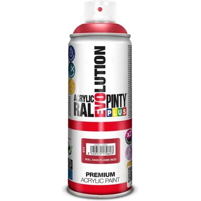 Pintyplus Evolution RAL 3000 Flame Red - Sprayfarbe Pintyplus Evolution RAL 3000 Flame Red - Sprayfarbe