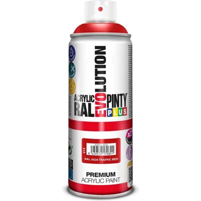 Pintyplus Evolution Verkehrsrot - Sprayfarbe - 400 ml - Produkttyp Pintyplus Evolution Verkehrsrot - Sprayfarbe - 400 ml - Produkttyp