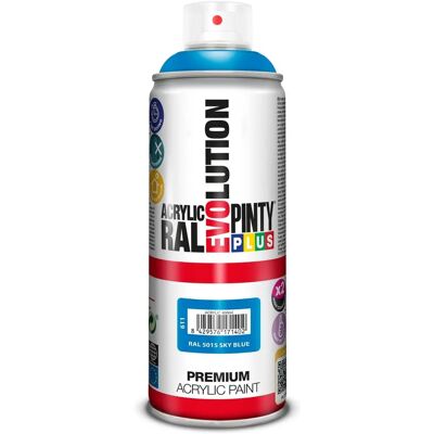 Pintyplus Evolution 520cc Spray Blu RAL 5015 - Vernice spray Pintyplus Evolution 520cc Spray Blu RAL 5015 - Vernice spray