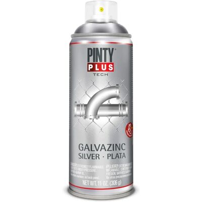 Spray Paint Galvazinc Silver Pintyplus Tech Spray Paint Galvazinc Silver Pintyplus Tech