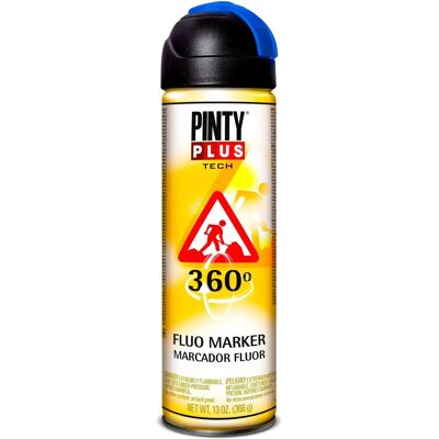 Pintyplus Tech T118 360° Blaue Sprühfarbe - Spray paint Pintyplus Tech T118 360° Blaue Sprühfarbe - Spray paint
