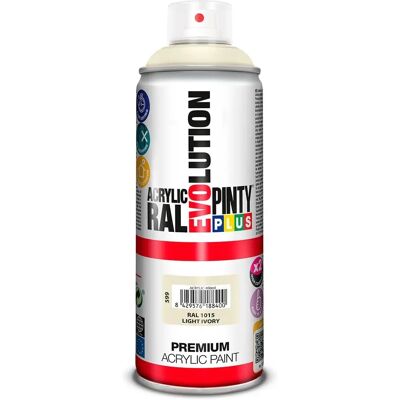 NOVASOL Peinture en spray Evolution Ivoire 400ml - Peinture en spray - Publicité NOVASOL Peinture en spray Evolution Ivoire 400ml - Peinture en spray - Publicité