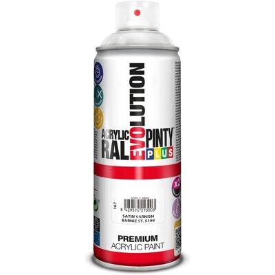 Tinta em Spray Satinada Transparente PINTY PLUS Tinta em Spray Satinada Transparente PINTY PLUS