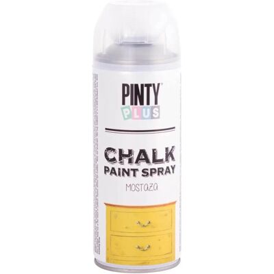 Spray de tinta chalk Pintyplus - Mostarda - Tinta Spray de tinta chalk Pintyplus - Mostarda - Tinta