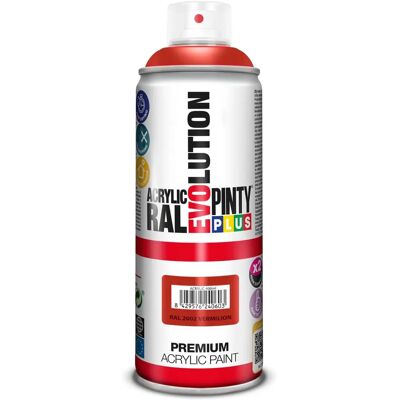 Pintyplus Evolution RAL 2002 Vernice spray - Vermilion Pintyplus Evolution RAL 2002 Vernice spray - Vermilion