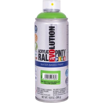 Pintyplus Evolution Wasserbasierte Sprayfarbe Gelbgrün - Sprayfarbe Pintyplus Evolution Wasserbasierte Sprayfarbe Gelbgrün - Sprayfarbe
