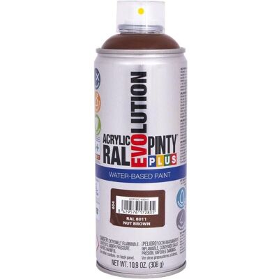 Pintyplus Evolution Sprayfarbe RAL 8011 Wasserbasis - Pardo Noce Pintyplus Evolution Sprayfarbe RAL 8011 Wasserbasis - Pardo Noce