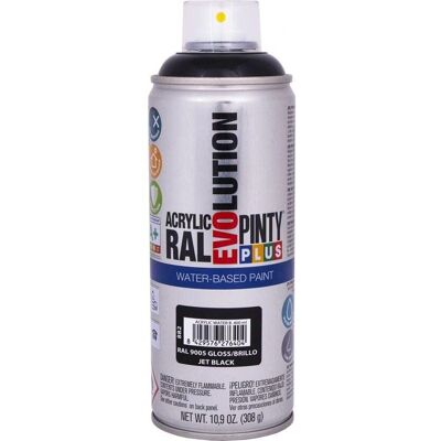 Pintyplus Evolution RAL 9005 Vesipohjainen spray-maali - Spray paint Pintyplus Evolution RAL 9005 Vesipohjainen spray-maali - Spray paint