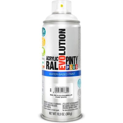 Pintyplus Evolution RAL 9010 Peinture en spray - Peinture en spray - Publicité Pintyplus Evolution RAL 9010 Peinture en spray - Peinture en spray - Publicité