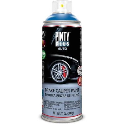 Peinture en spray Pintyplus Auto PF118 - Freins Bleu - Publicité Peinture en spray Pintyplus Auto PF118 - Freins Bleu - Publicité