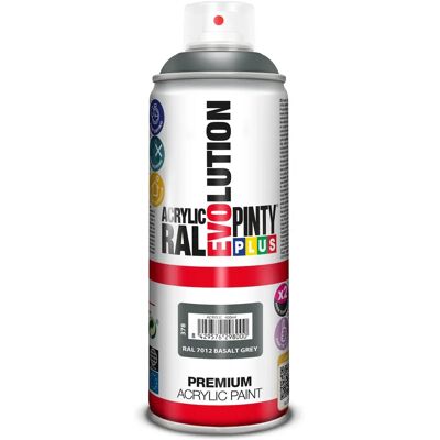 Pittura spray Pintyplus Evolution Grigio Basalto - Spray Paint Pittura spray Pintyplus Evolution Grigio Basalto - Spray Paint