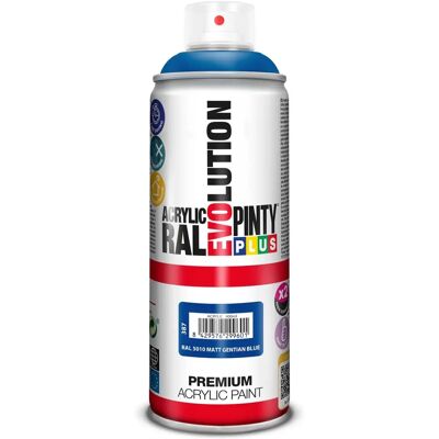 Pintyplus Evolution RAL 5010 Gentian Blue - Sprühfarbe - 400 ml Pintyplus Evolution RAL 5010 Gentian Blue - Sprühfarbe - 400 ml