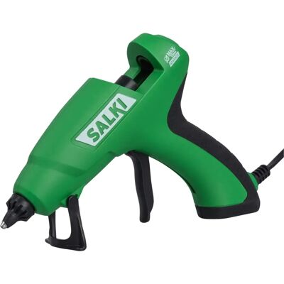 Pistolet à Colle Chaude Salki 60W - Anti-Goutte, PTC en Céramique, 11,5g/min - Publicité Pistolet à Colle Chaude Salki 60W - Anti-Goutte, PTC en Céramique, 11,5g/min - Publicité
