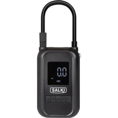 SALKI Bomba rápida a batería - Inflador portátil para coche y bicicleta SALKI Bomba rápida a batería - Inflador portátil para coche y bicicleta