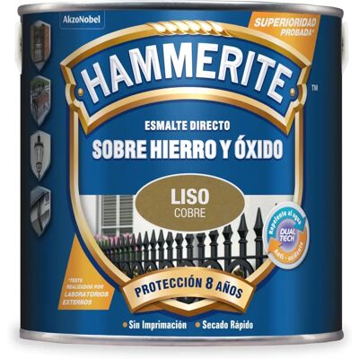 Bruguer Esmalte Antióxido Cobre - 2,5L - Pintura esmalte Bruguer Esmalte Antióxido Cobre - 2,5L - Pintura esmalte
