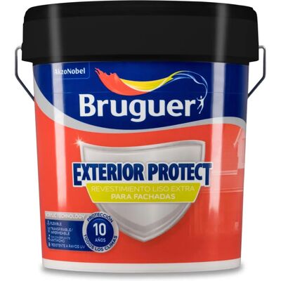 Bruguer Revestimiento Liso Extra Exterior Protect - Blanco - 15 L Bruguer Revestimiento Liso Extra Exterior Protect - Blanco - 15 L