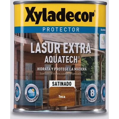 Protector de Madera Xyladecor Teca Satinado 750ml Protector de Madera Xyladecor Teca Satinado 750ml