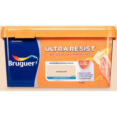 Bruguer - UltraResist - Naranja Suave - 4L - Paint Bruguer - UltraResist - Naranja Suave - 4L - Paint