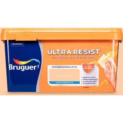 Pintura Naranja Bruguer - Ultra Resist Mate Interior - Pintura Pintura Naranja Bruguer - Ultra Resist Mate Interior - Pintura