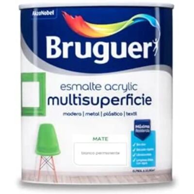 Bruguer Modelo 750 Ml Pintura Acrílica Mate Multi-superficie Bruguer Modelo 750 Ml Pintura Acrílica Mate Multi-superficie
