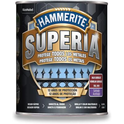 Hammerite Superia - Smalto Antiruggine Satinato - 750ml Hammerite Superia - Smalto Antiruggine Satinato - 750ml