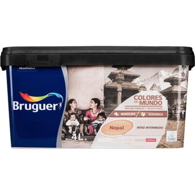 Tinta Interior Bruguer Nepal 4L - Cultura Colorida Tinta Interior Bruguer Nepal 4L - Cultura Colorida
