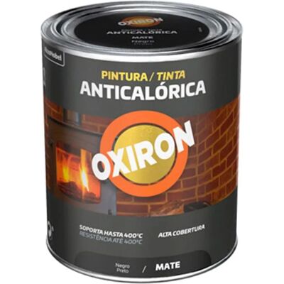 Pintura Anticalórica Negra OXIRITE - Resistente al Calor 750 ml Pintura Anticalórica Negra OXIRITE - Resistente al Calor 750 ml