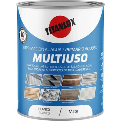 Titanlux Λευκό Πολυχρηστικό αστάρι με βάση το νερό - Primer Titanlux Λευκό Πολυχρηστικό αστάρι με βάση το νερό - Primer