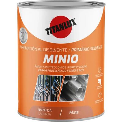 Titanlux - Minium Titanlux - Arancione - 250ml - paint Titanlux - Minium Titanlux - Arancione - 250ml - paint