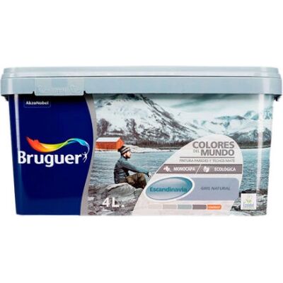 Tinta Residencial Bruguer 5057356 - Interior, 4 L, Branco Natural Tinta Residencial Bruguer 5057356 - Interior, 4 L, Branco Natural