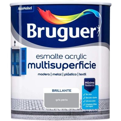Smalto Grigio Perla Bruguer - 750ml Interno/Esterior Smalto Grigio Perla Bruguer - 750ml Interno/Esterior
