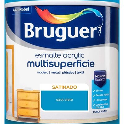 BRUGUER - Acrylic Multisurface Satin - Azul céu - Paint BRUGUER - Acrylic Multisurface Satin - Azul céu - Paint