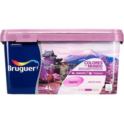 Pintura interior Bruguer Violeta Suave 4L Pintura interior Bruguer Violeta Suave 4L