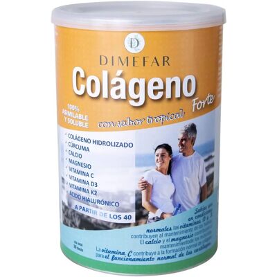 Dimefar Collagen Powder - Collagen Supplement - Tropical Flavor Dimefar Collagen Powder - Collagen Supplement - Tropical Flavor