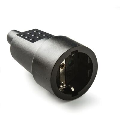 Famatel 2104 Elektrische Steckdose - 16A 250V, Schwarz Famatel 2104 Elektrische Steckdose - 16A 250V, Schwarz
