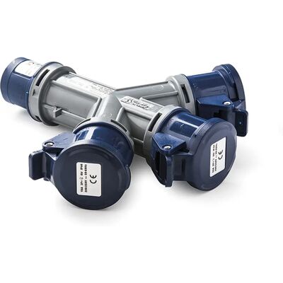 Famatel 15006 Adaptador de Corriente - IP44 3 Tomas 16A Famatel 15006 Adaptador de Corriente - IP44 3 Tomas 16A