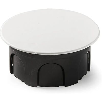 Famatel - Boîte de dérivation ronde 100x50 grise - IP30 Famatel - Boîte de dérivation ronde 100x50 grise - IP30