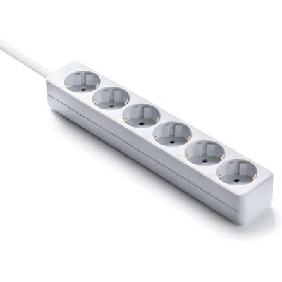 Famatel Regleta 6 Tomas - Cable 1.5m Famatel Regleta 6 Tomas - Cable 1.5m