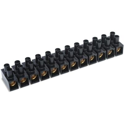 Famatel Steckdosenleiste 35mm 125A Schwarz Famatel Steckdosenleiste 35mm 125A Schwarz