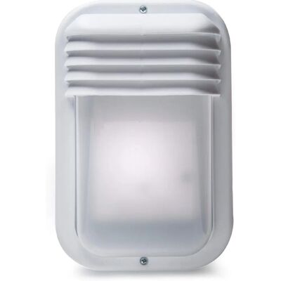 Famatel Applique E27 Bianca Verticale - 18W, IP44 Famatel Applique E27 Bianca Verticale - 18W, IP44