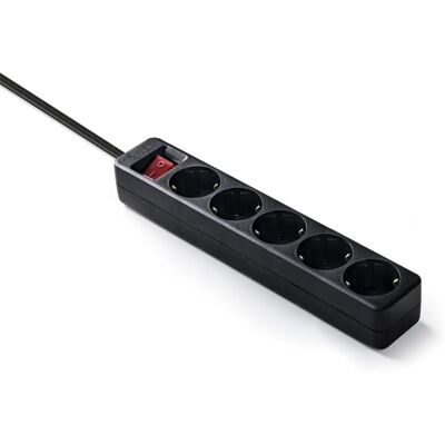FAMATEL Enchufe múltiple 5 tomas - ecológico 1,5m cable FAMATEL Enchufe múltiple 5 tomas - ecológico 1,5m cable